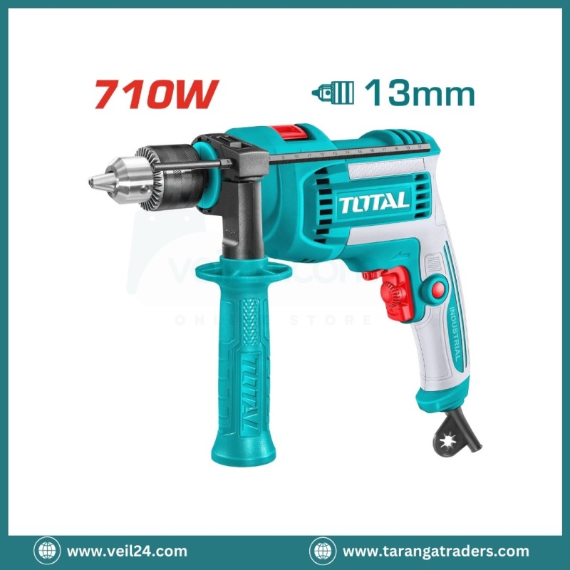 TG1071366 Impact Drill 710W 3000RPM | হ্যামার ফাংশনসহ ইমপ্যাক্ট ড্রিল ...