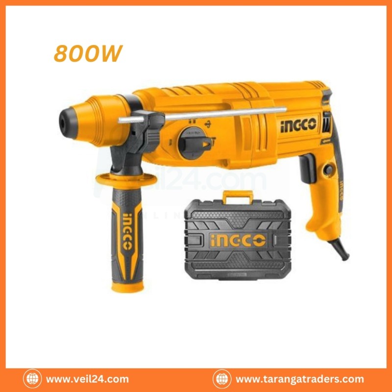 INGCO Rotary Hammer 800W RGH9028 | হেভি ডিউটি হ্যামার ড্রিল মেশিন | veil24